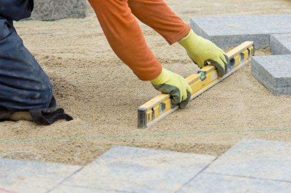 Paver Sand Leveling